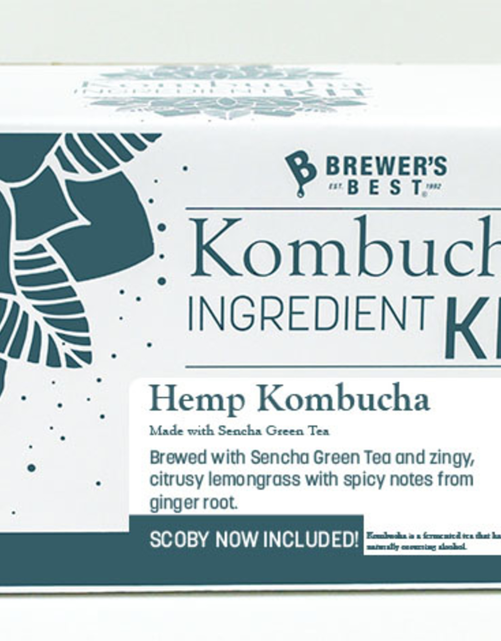 Hemp Kombucha Brewer's Best Ingredients Kit - Delta Brewing Systems