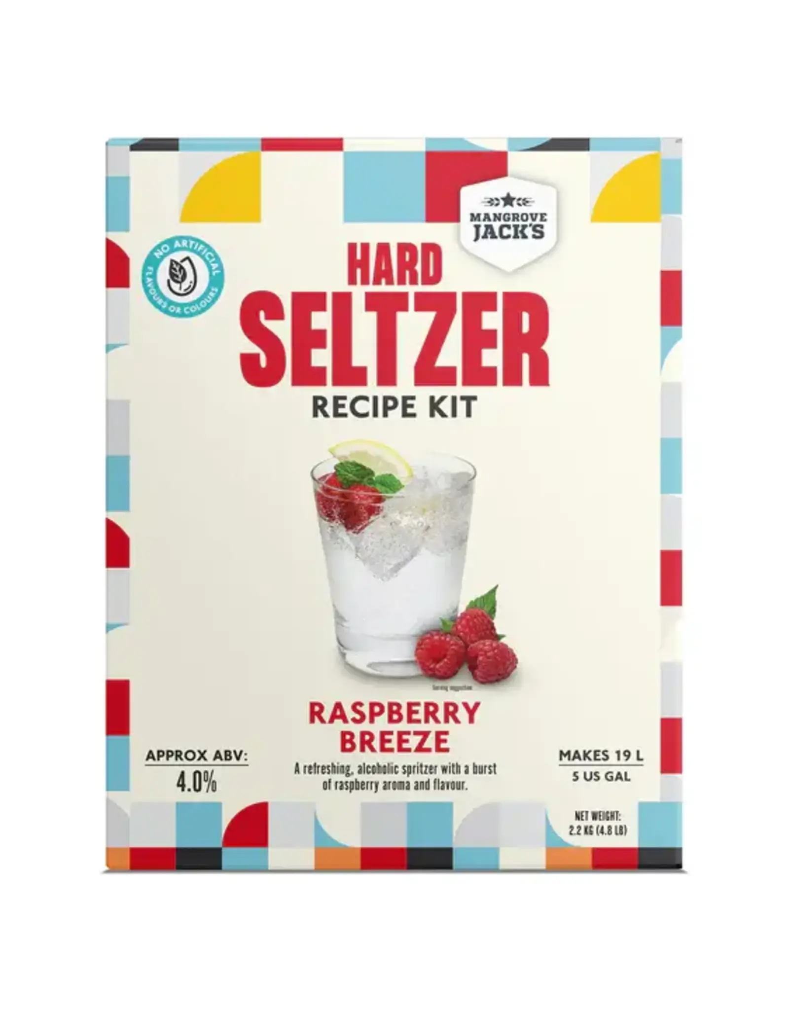 Mangrove Jack Hard Seltzer Kit Raspberry