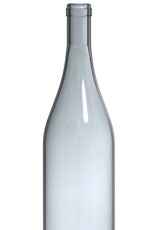 750ml Clear Burgundy Bottle, Case of 12