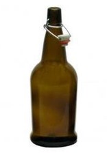 EZ Cap 1 Liter Amber Bottle Case (12)