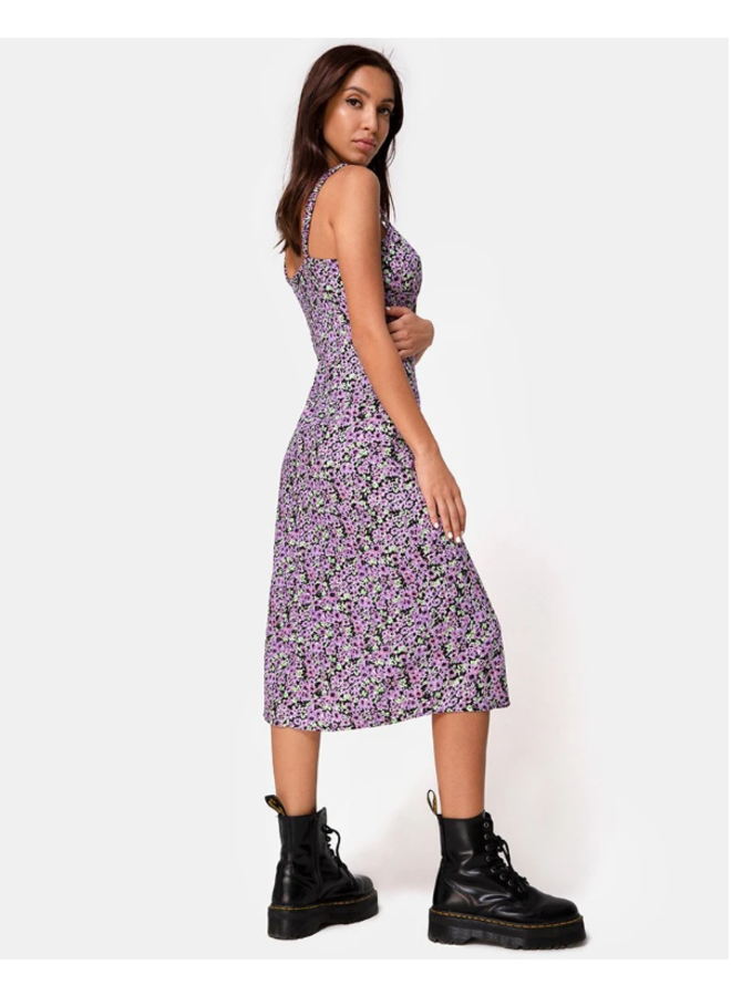 motel rocks purple dress
