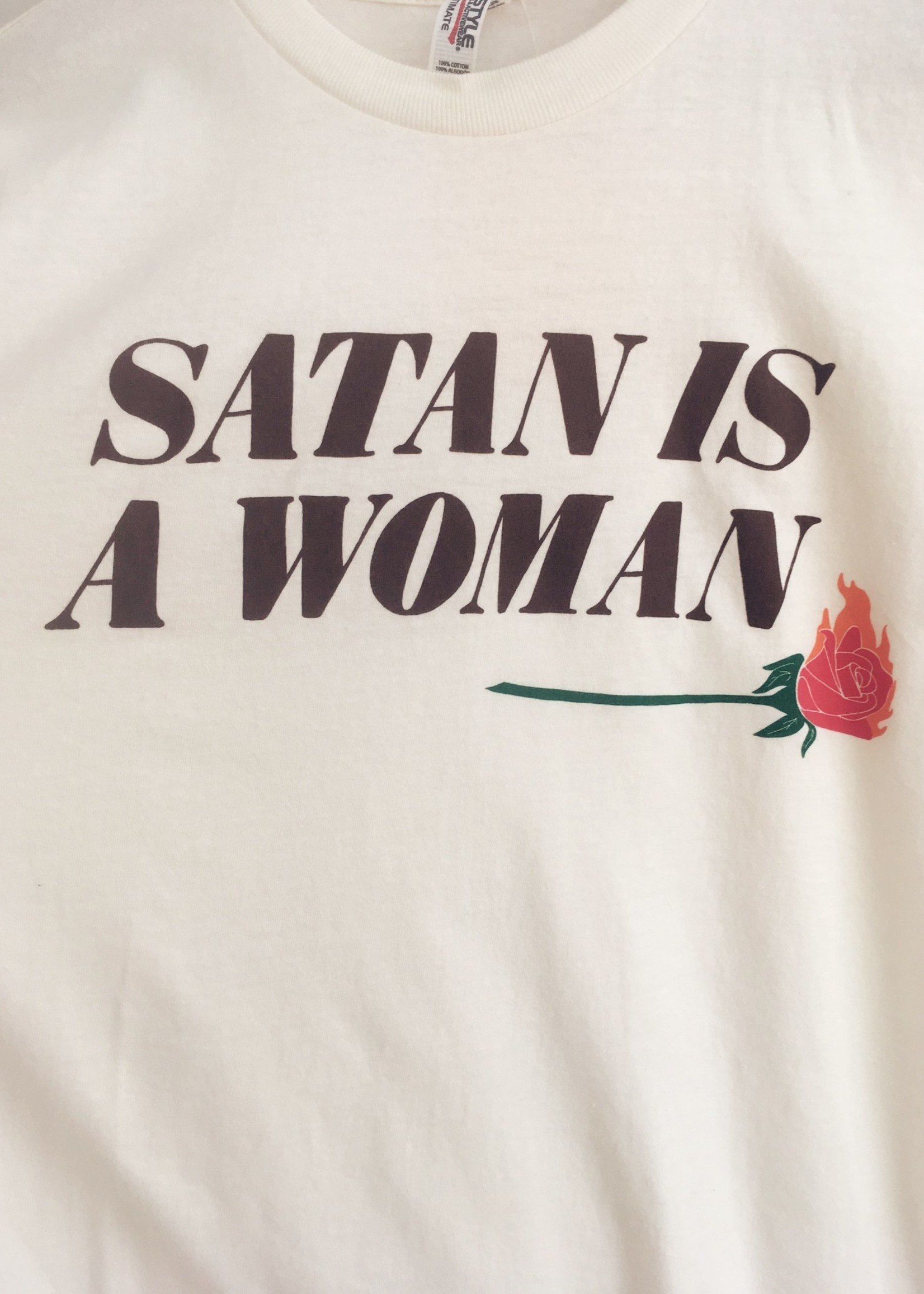Rosehound Apparel T-shirt "Satan Is A Woman"