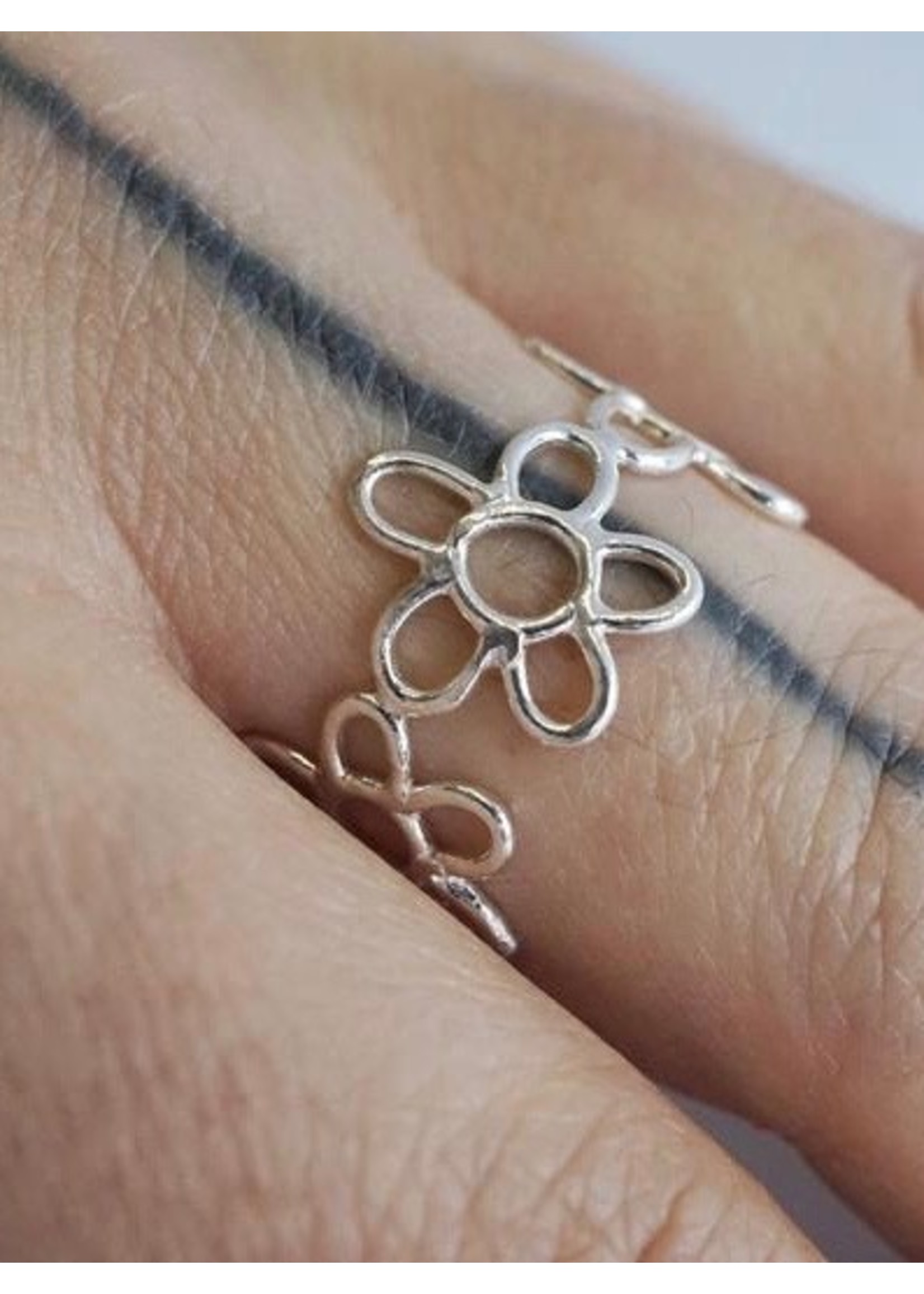 Marmo 5 Flowers Ring by Marmo Jewelry