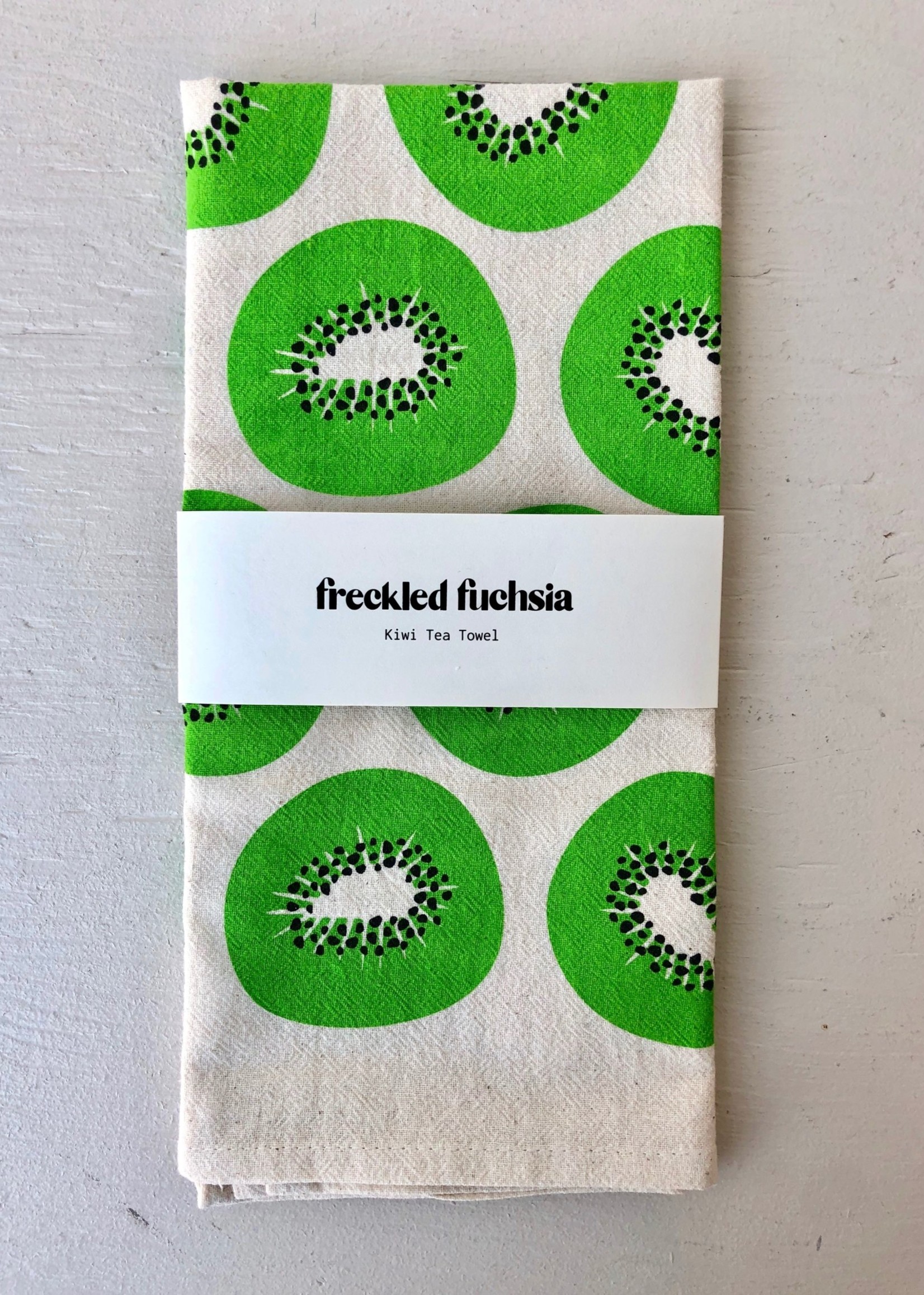Freckled Fuchsia Torchon en lin de Freckled Fuchsia
