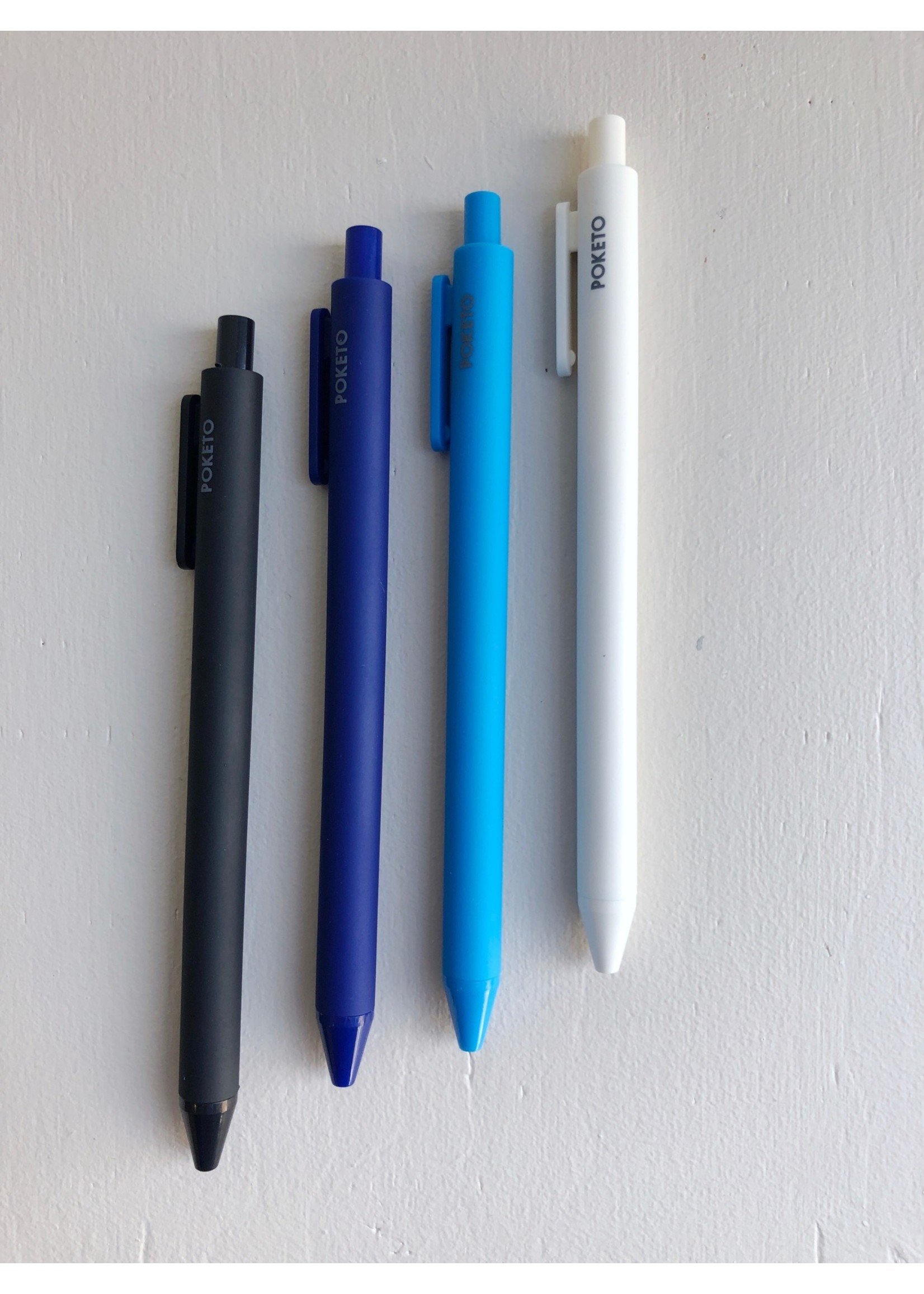 Poketo Paquet de 4 stylos "Vivid Gel" par Poketo