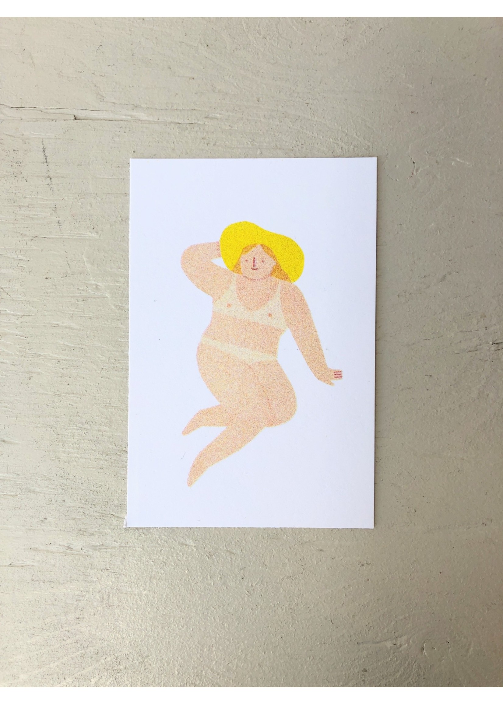Stay Home Club Sunbathers Risopgraph Prints by Stay Home Club, 4" x 6"