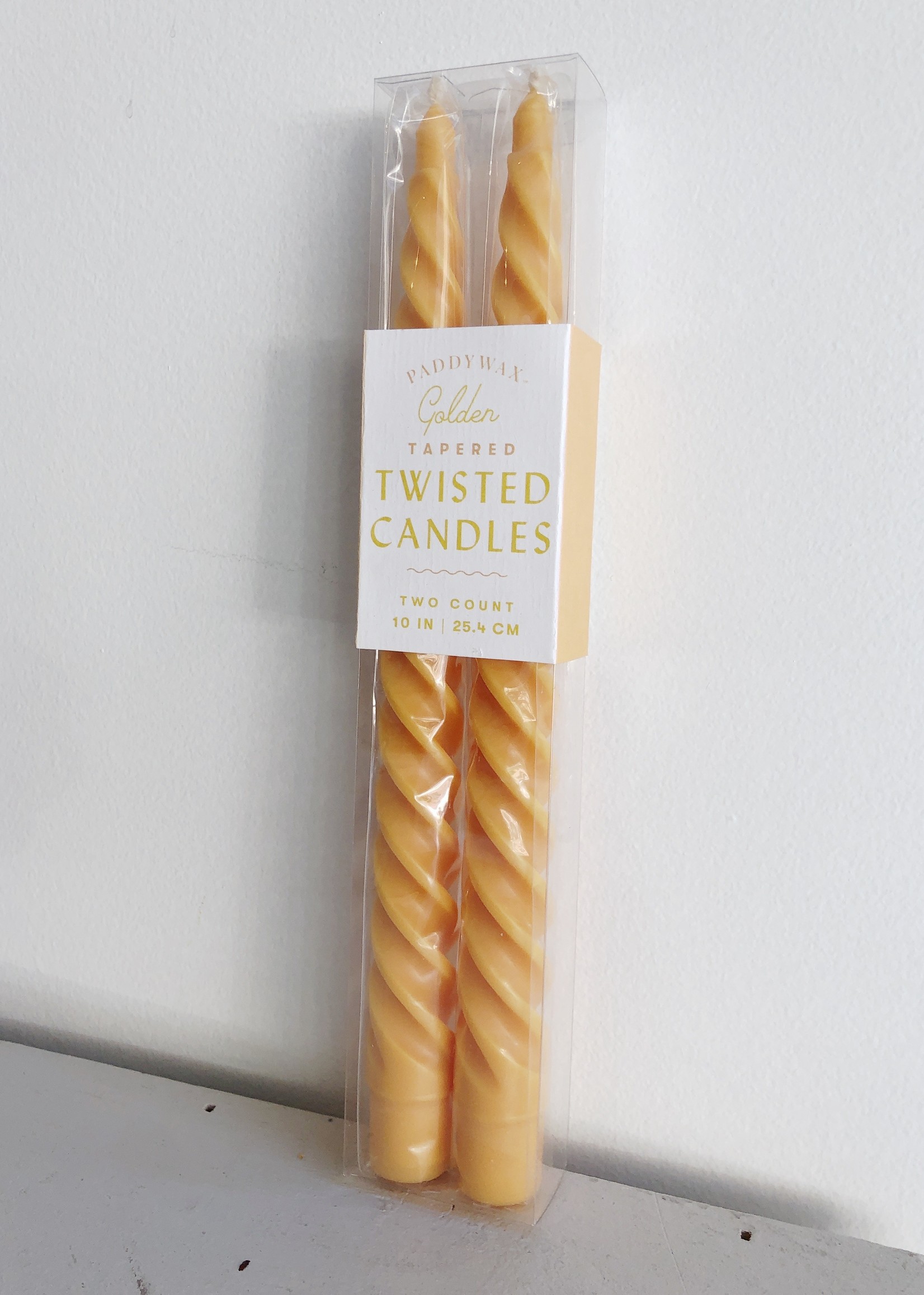 Paddywax Paire de bougies "Twisted" par Paddywax