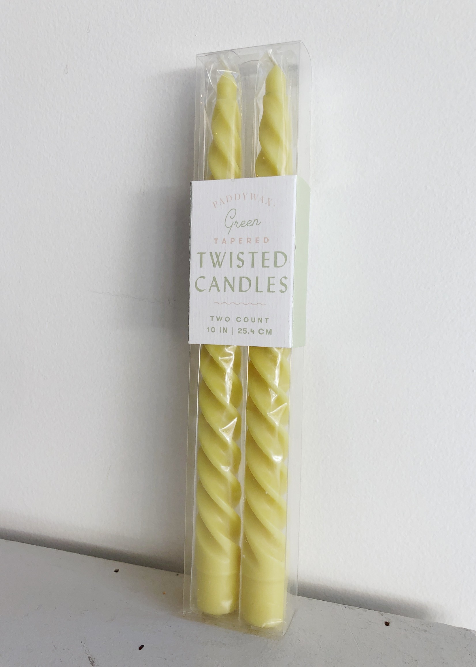 Paddywax Paire de bougies "Twisted" par Paddywax