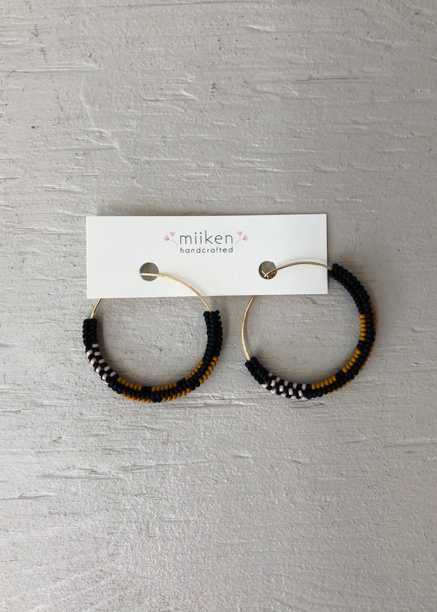 Miiken Handcrafted Boucles d'oreilles "Hoops" par Miiken Handcrafted