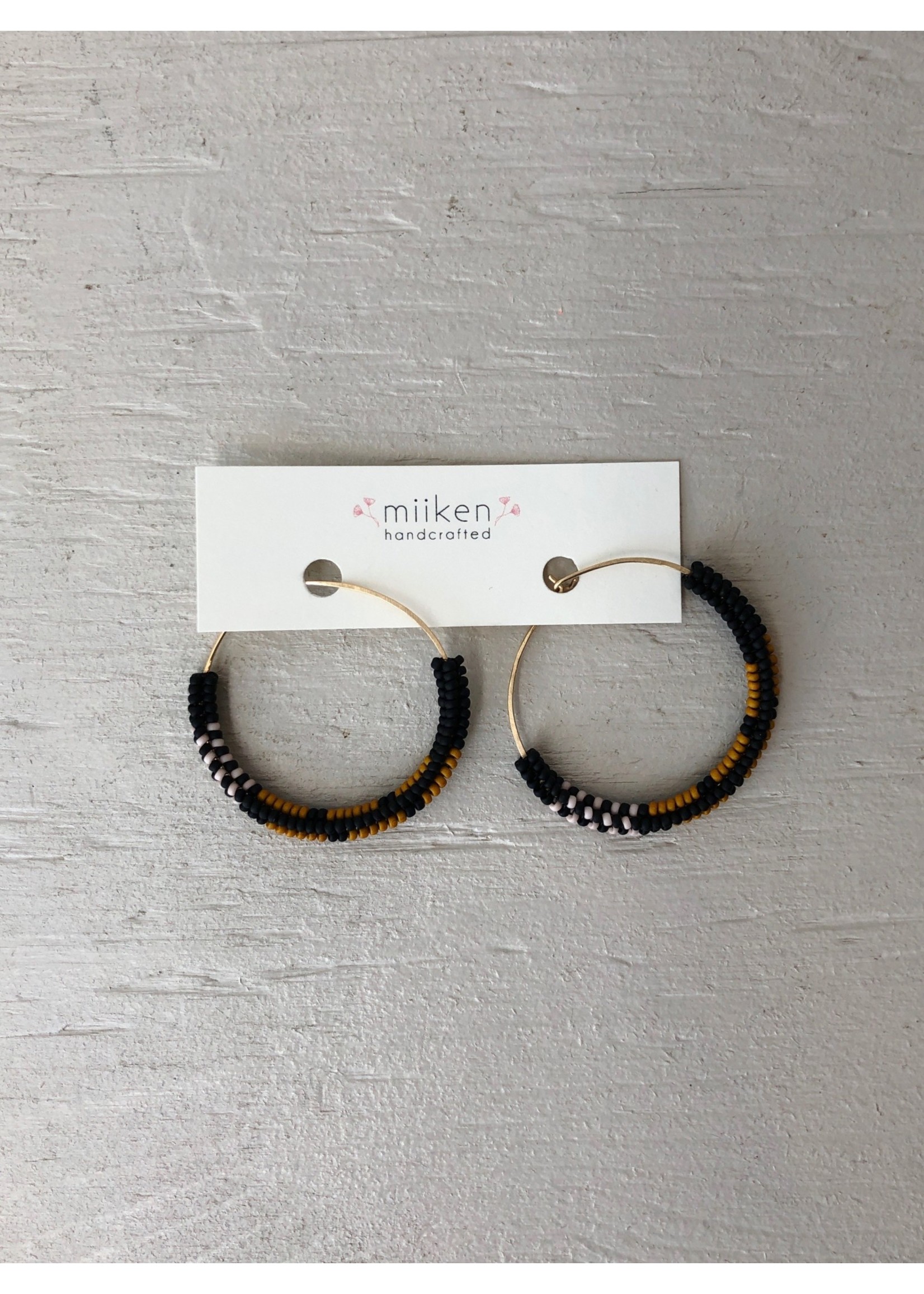 Miiken Handcrafted Hoops Earrings by Miiken Handcrafted