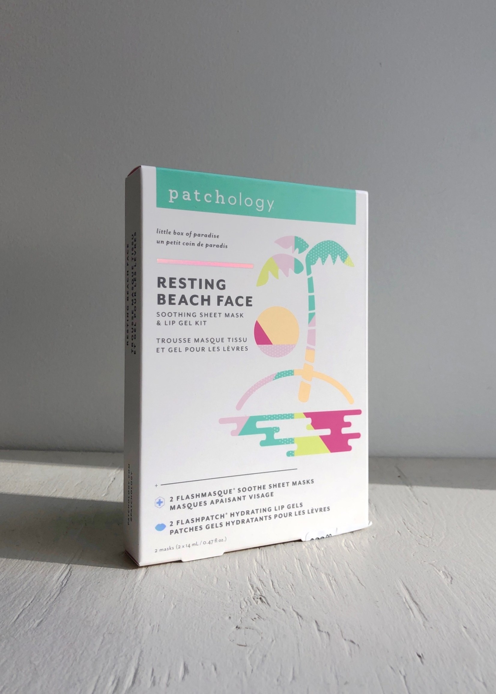 Patchology "Resting Beach Face" Mask and Gels Pack by Patchology