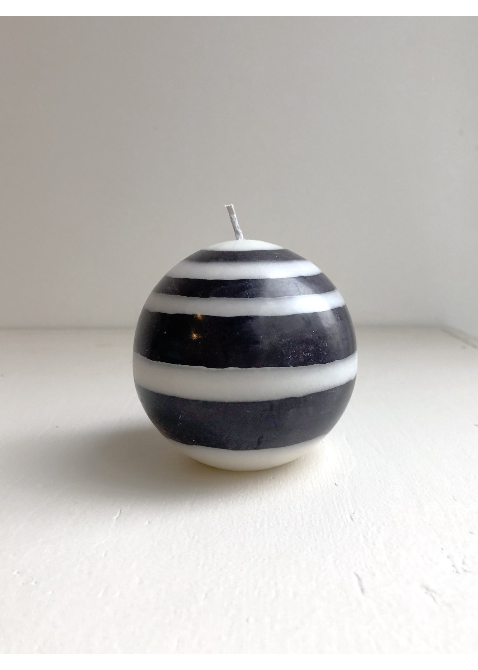British Colour Standard Striped Orb Candles by British Colour Standard
