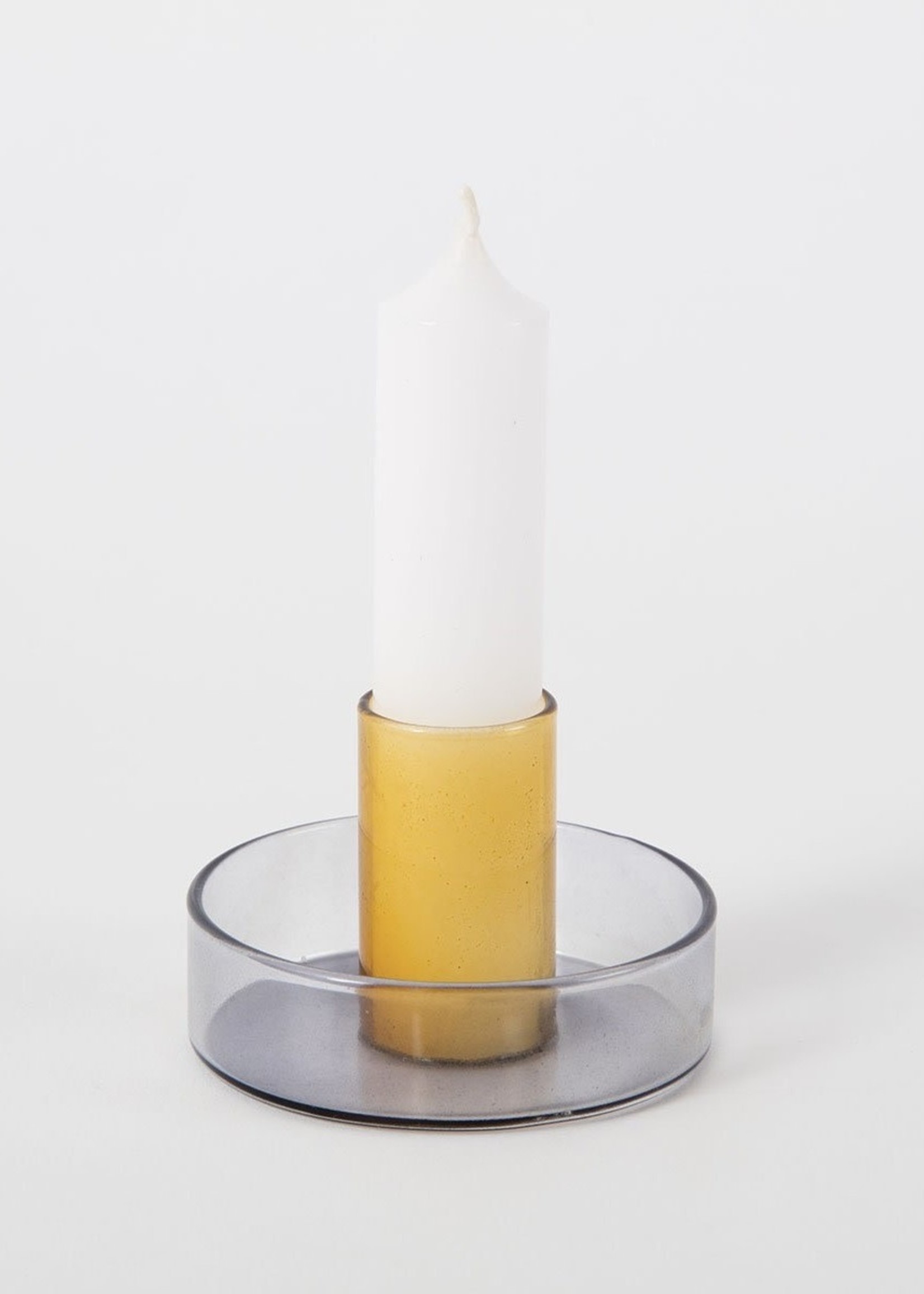 Block Design Limited Duo Tone Candle Holder by Block Design