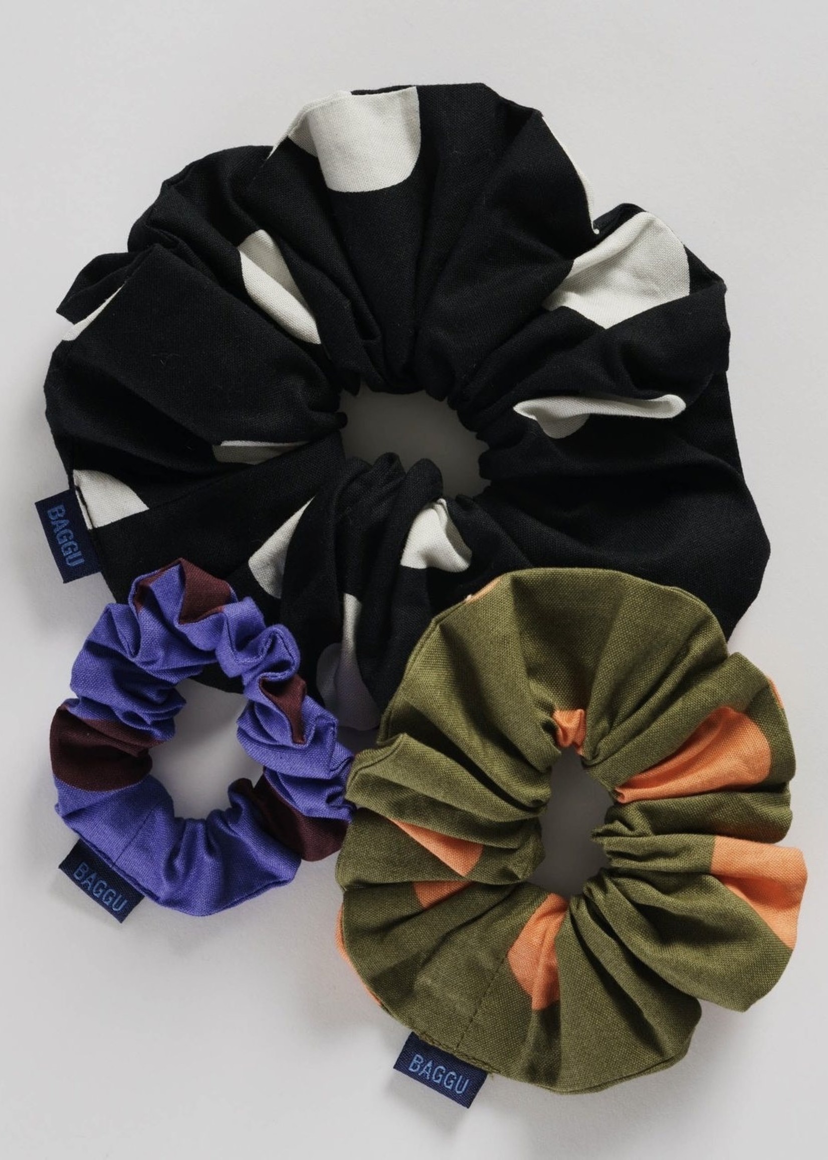 Baggu Sets of 3 Scrunchies by Baggu