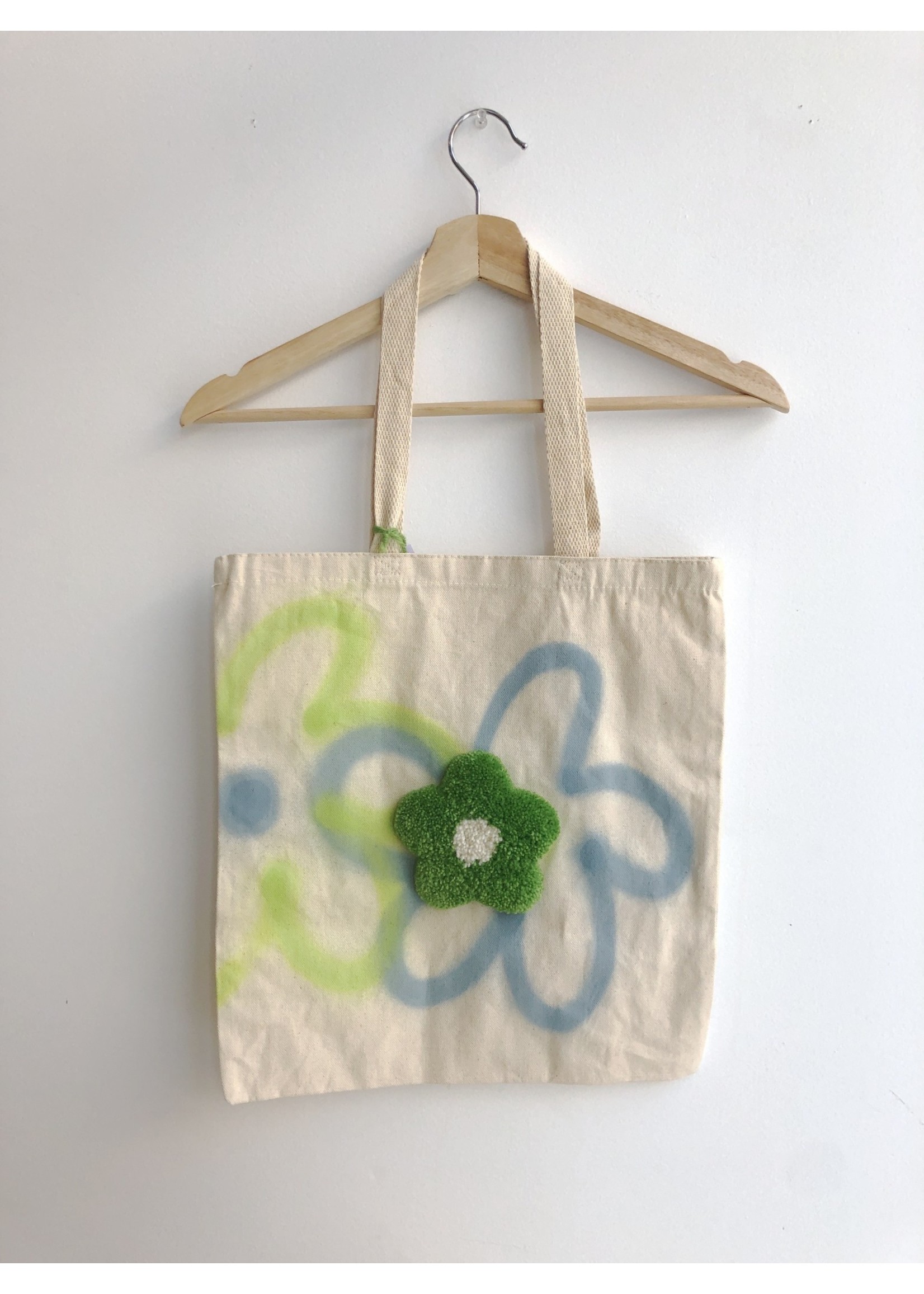 Nature Spray Paint Art Tote Bag