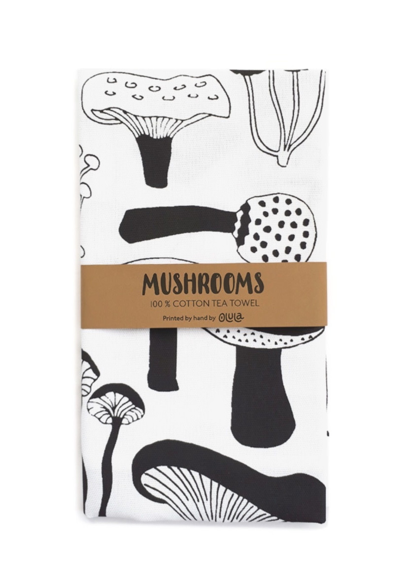 Olula "Mushrooms" Tea Towel by Olula