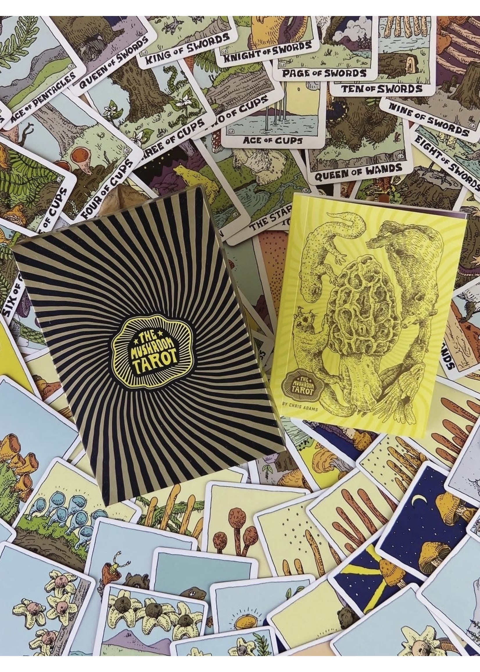 Corvidopolis Jeu de cartes tarot "The Mushroom" 2ème édition par Corvidopolis