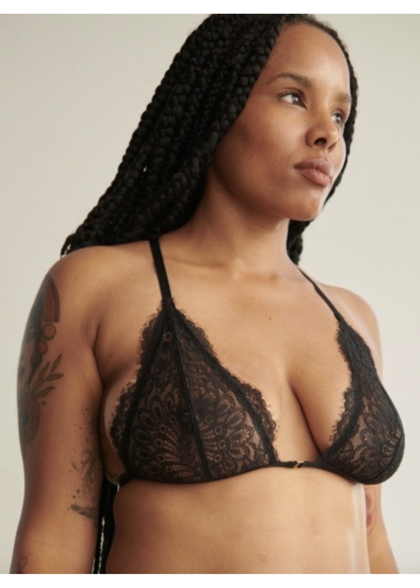 Blush Lingerie Bralette "Iris" noire par Blush par Blush Lingerie