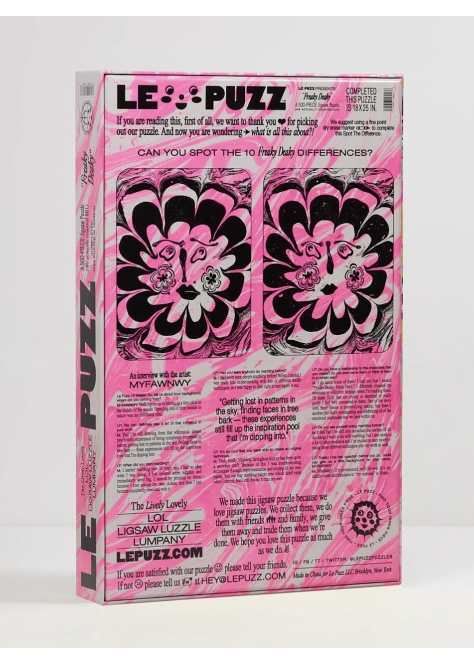 Le Puzz Puzzles "500 pieces" by LE PUZZ