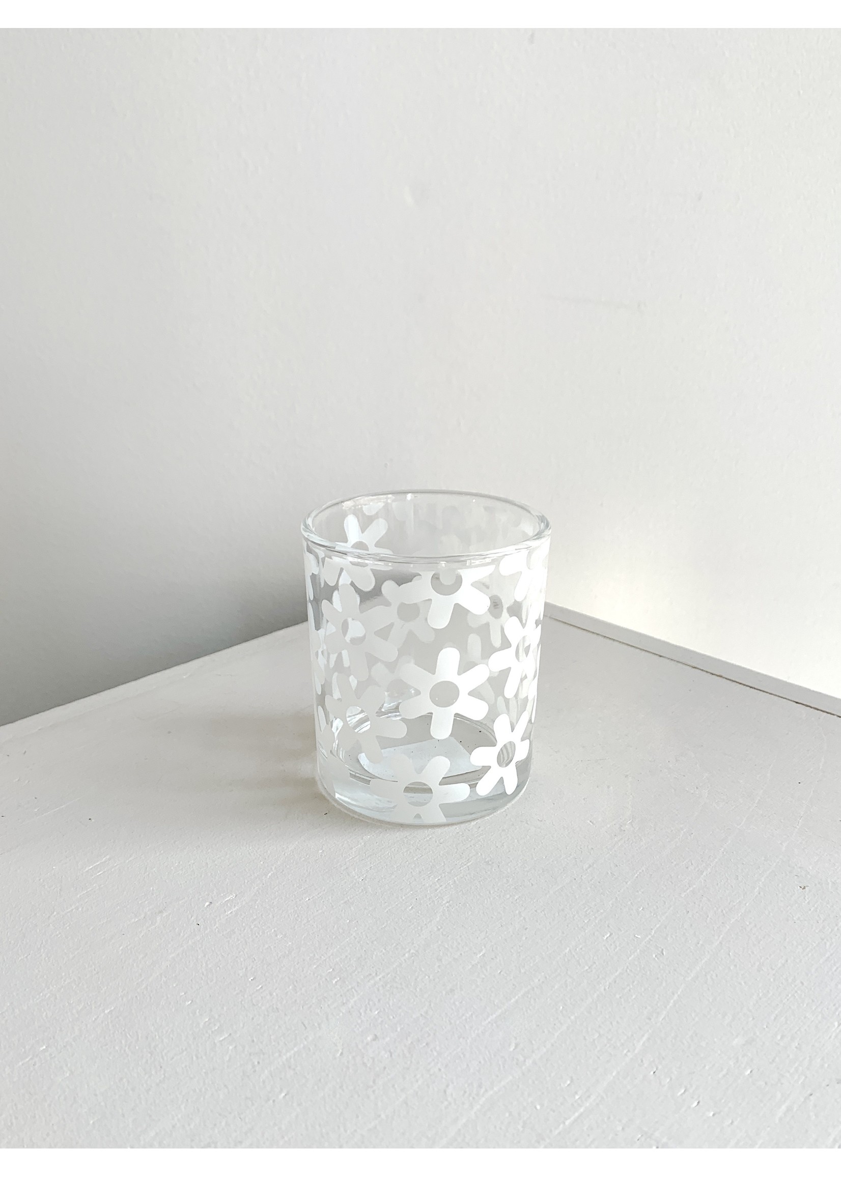 Areaware White Patterned Glasses by Areaware
