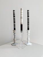 Mosser Glass Glass Candlesticks by Mosser Glass