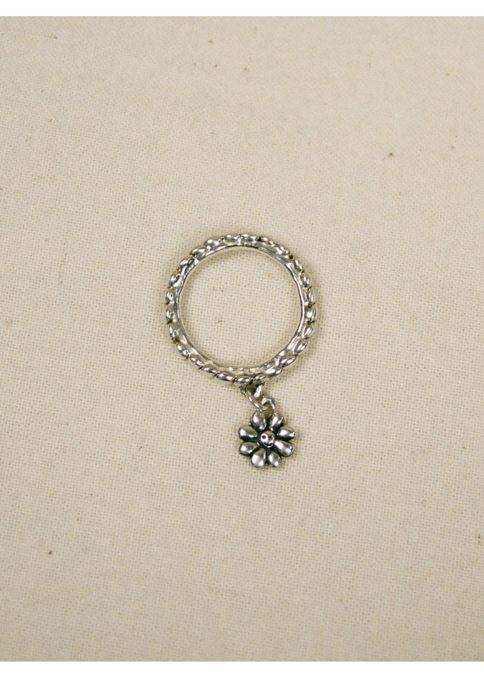 Bilak Jewellery Tiny Flower Charm Ring by Bilak Jewelry