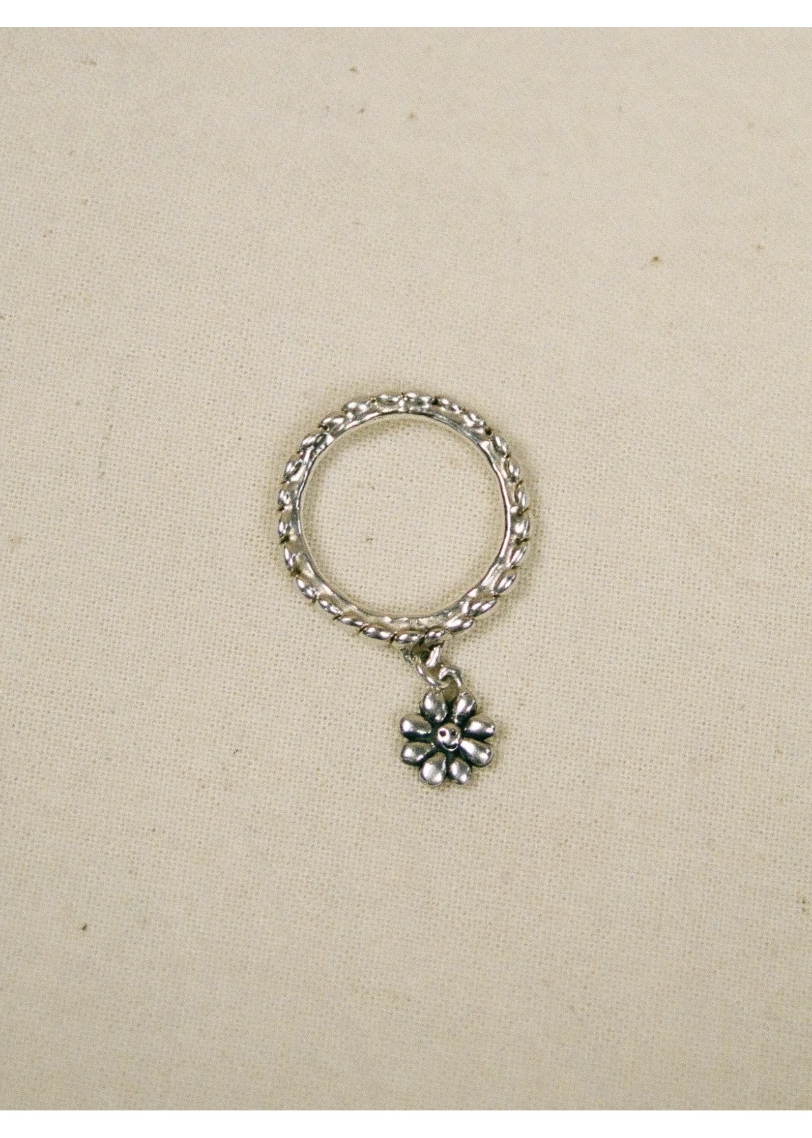 Bilak Jewellery "Tiny Flower Charm" ring by Bilak