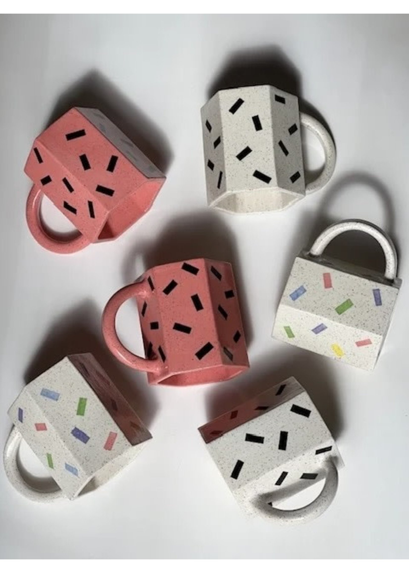 Lollipots Hexagon Ceramic Mugs by Lollipots