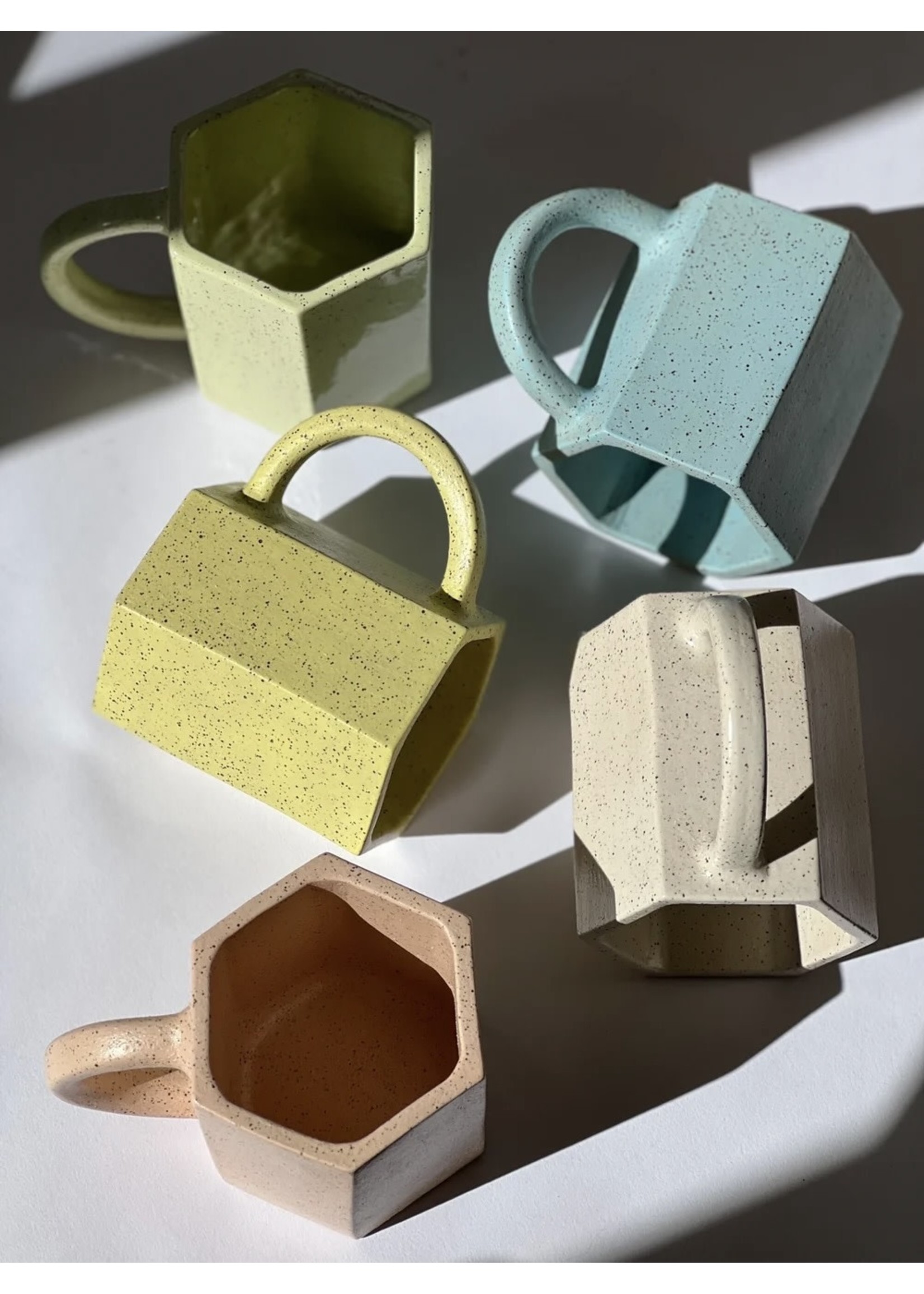 Lollipots Tasses hexagonales en céramique par Lollipots