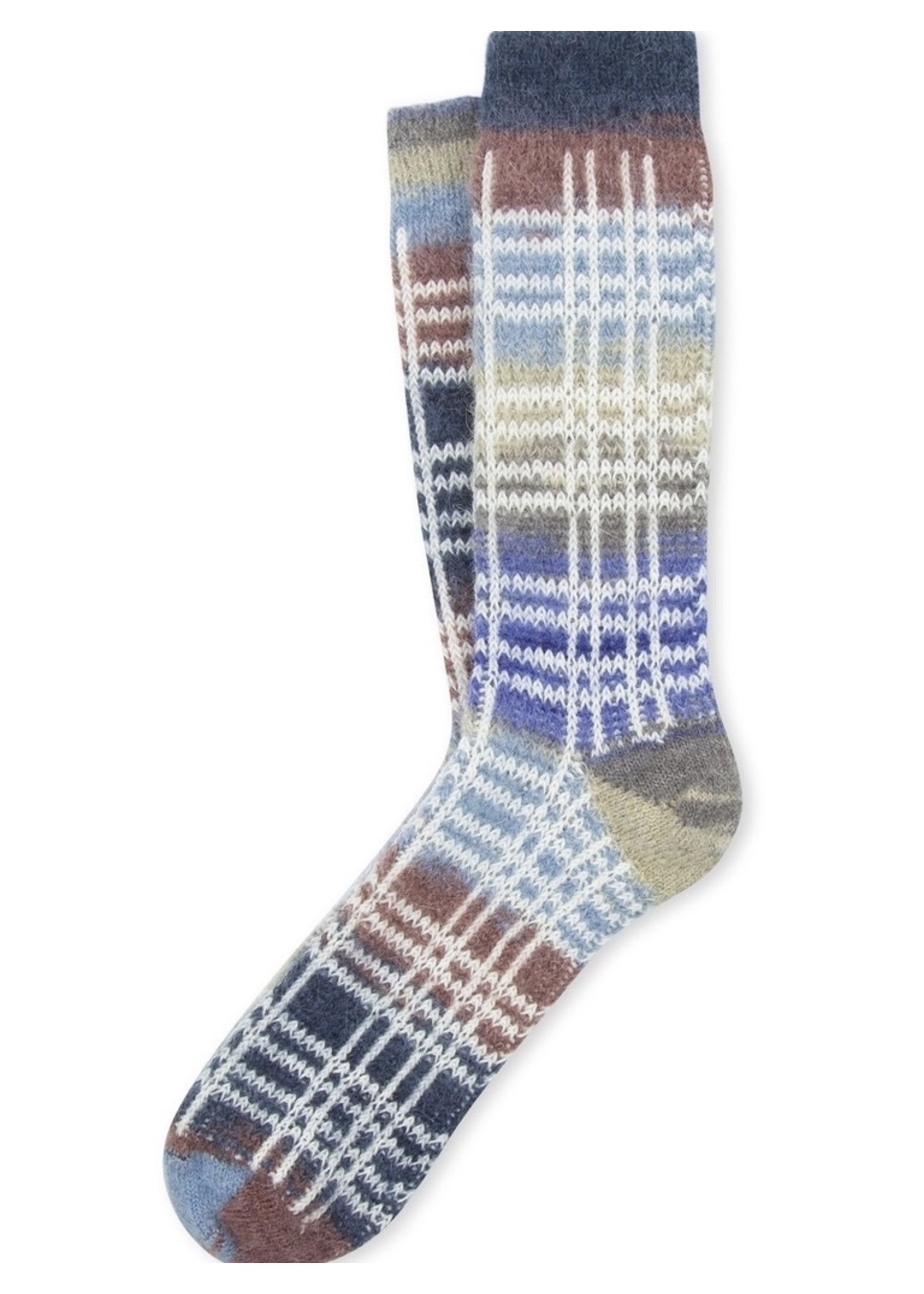 Ant45 ANT45 "Charlotte" socks with mohair & alpaca wool