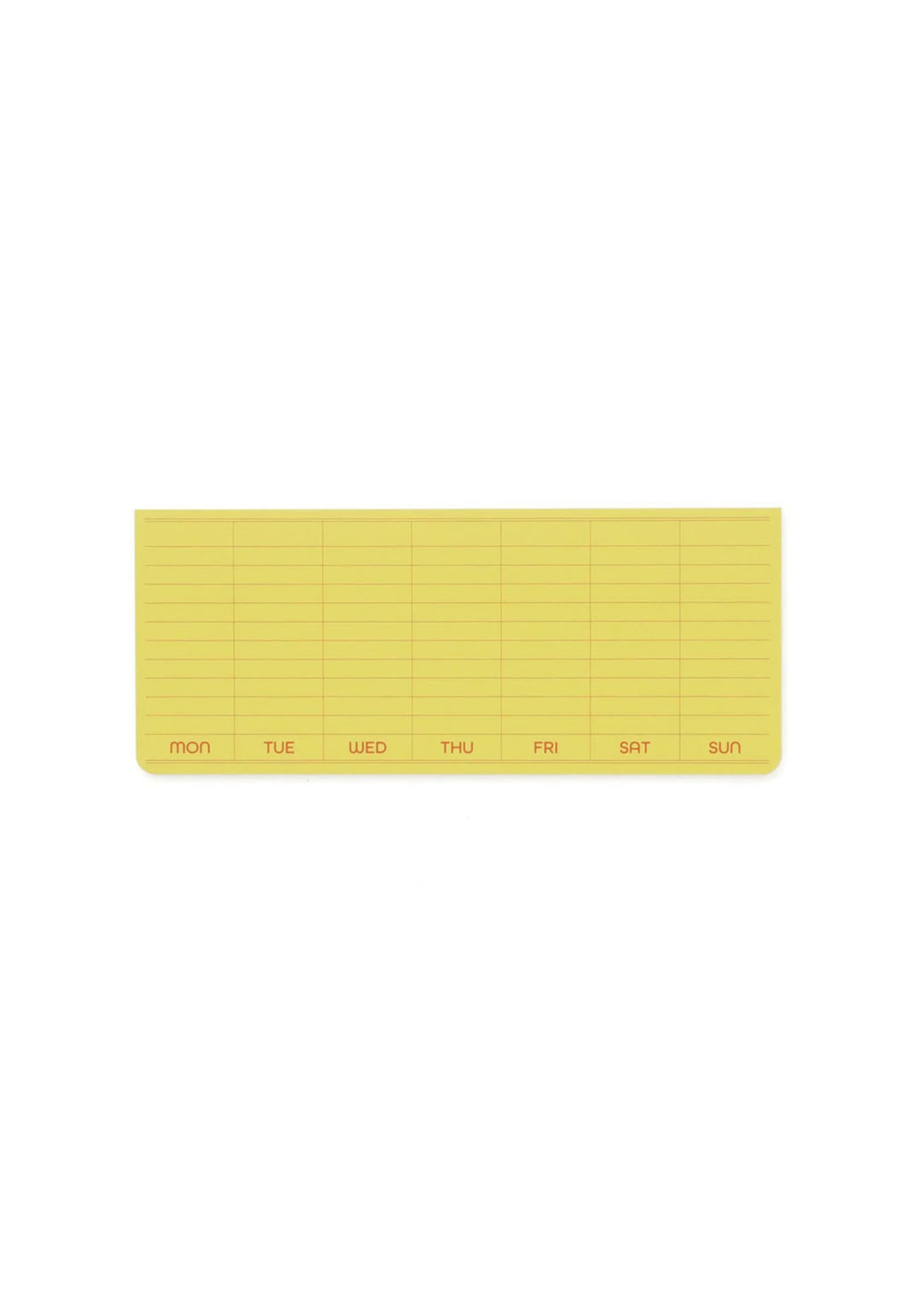 Penco Weekly Sticky Memo Pads by Penco