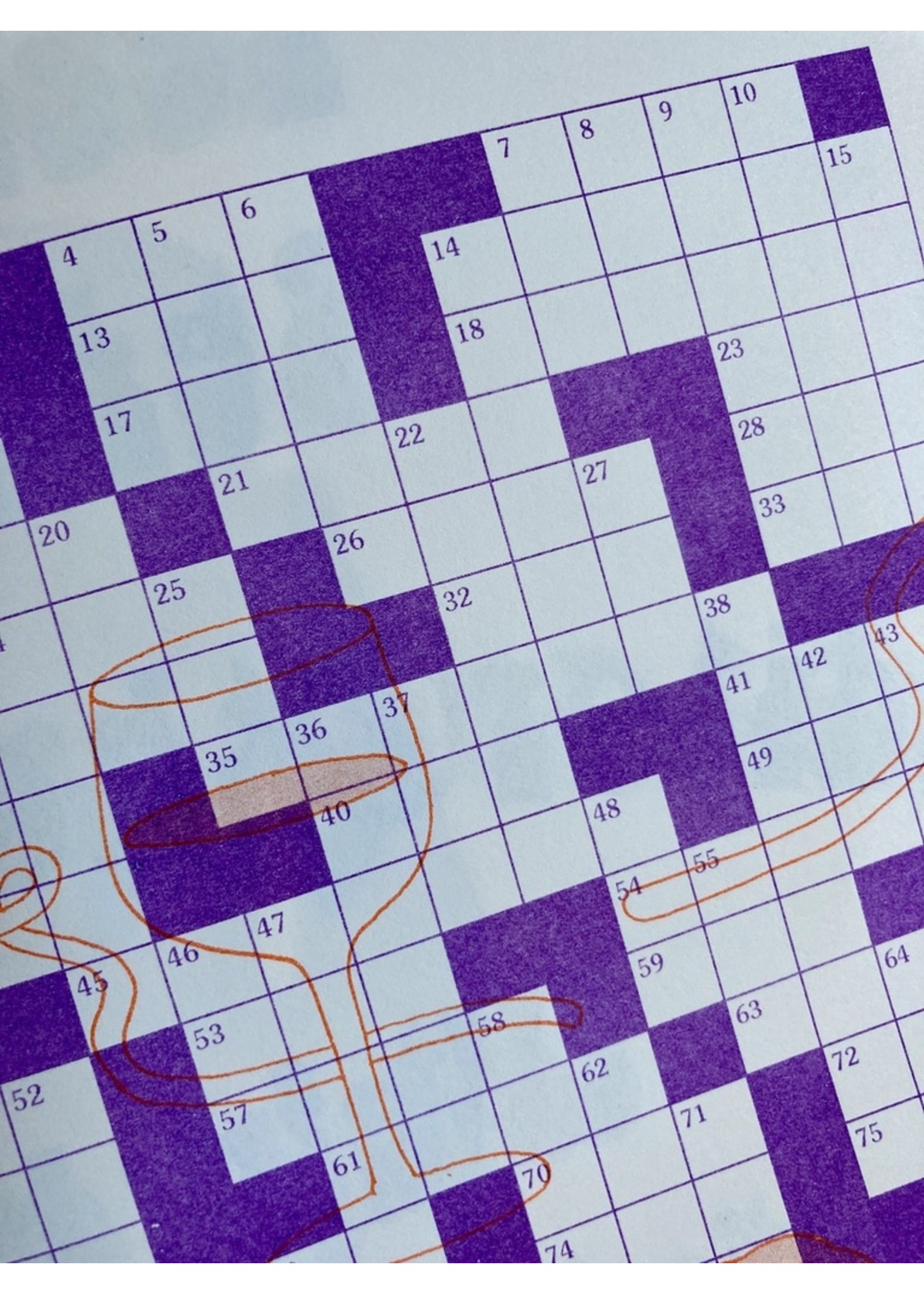  Crossword Puzzlers Book By The Smudge Annex Vintage