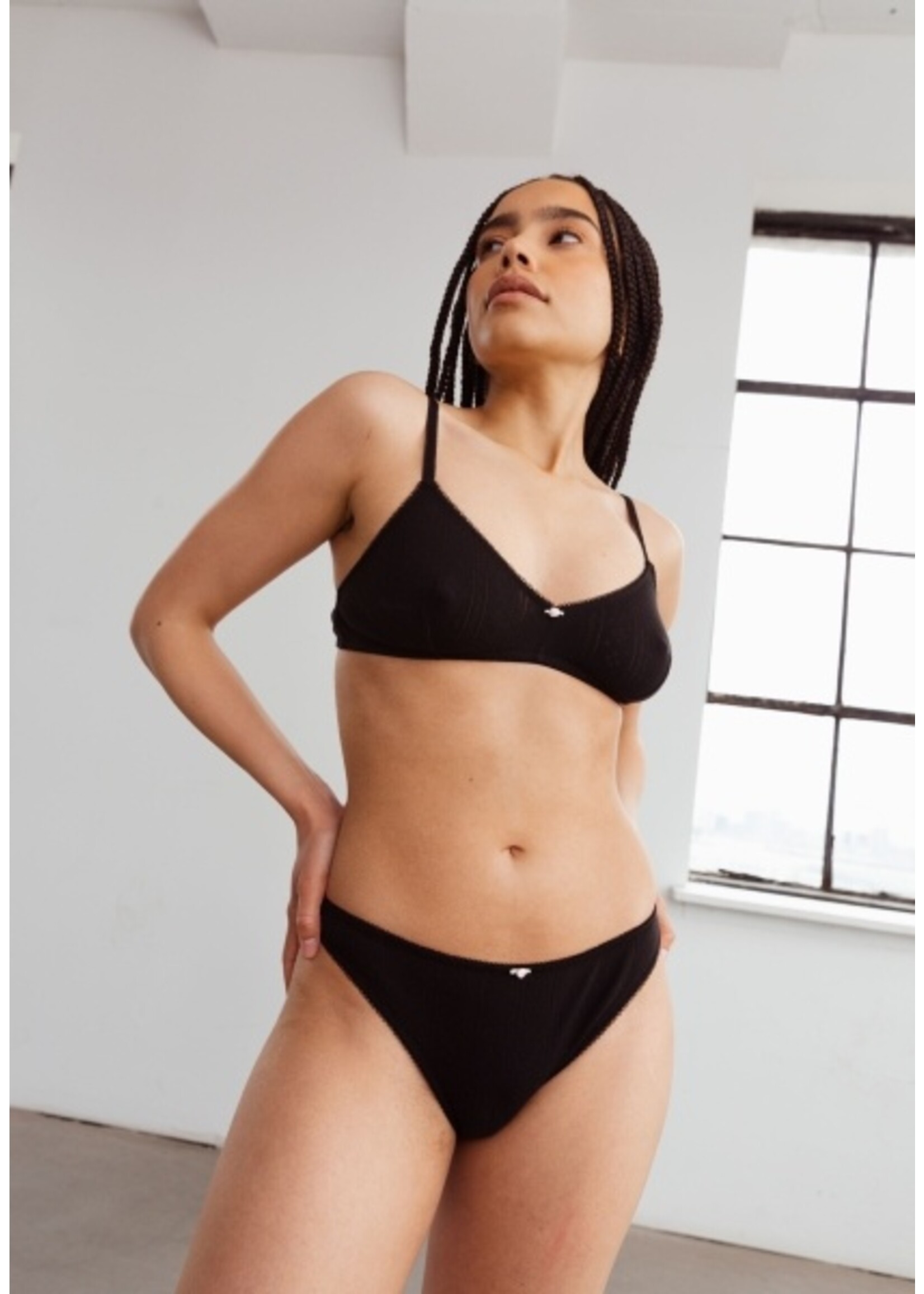 Blush Lingerie Bikini en coton "Dream" par Blush Lingerie