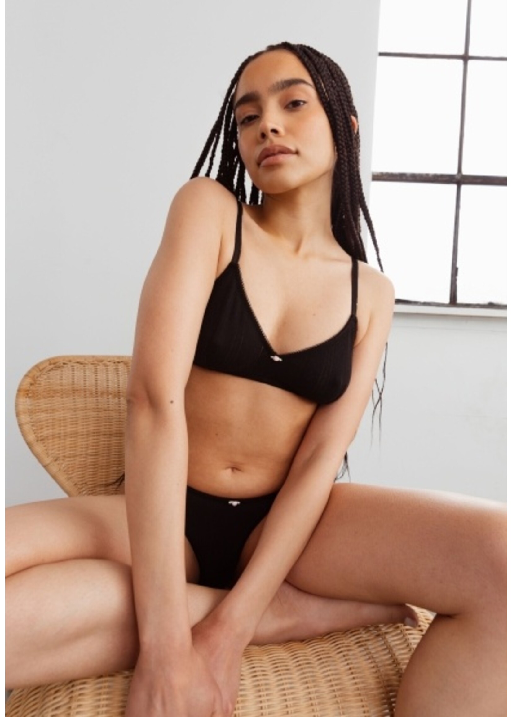 Blush Lingerie Bralette "Dream" en coton par Blush Lingerie