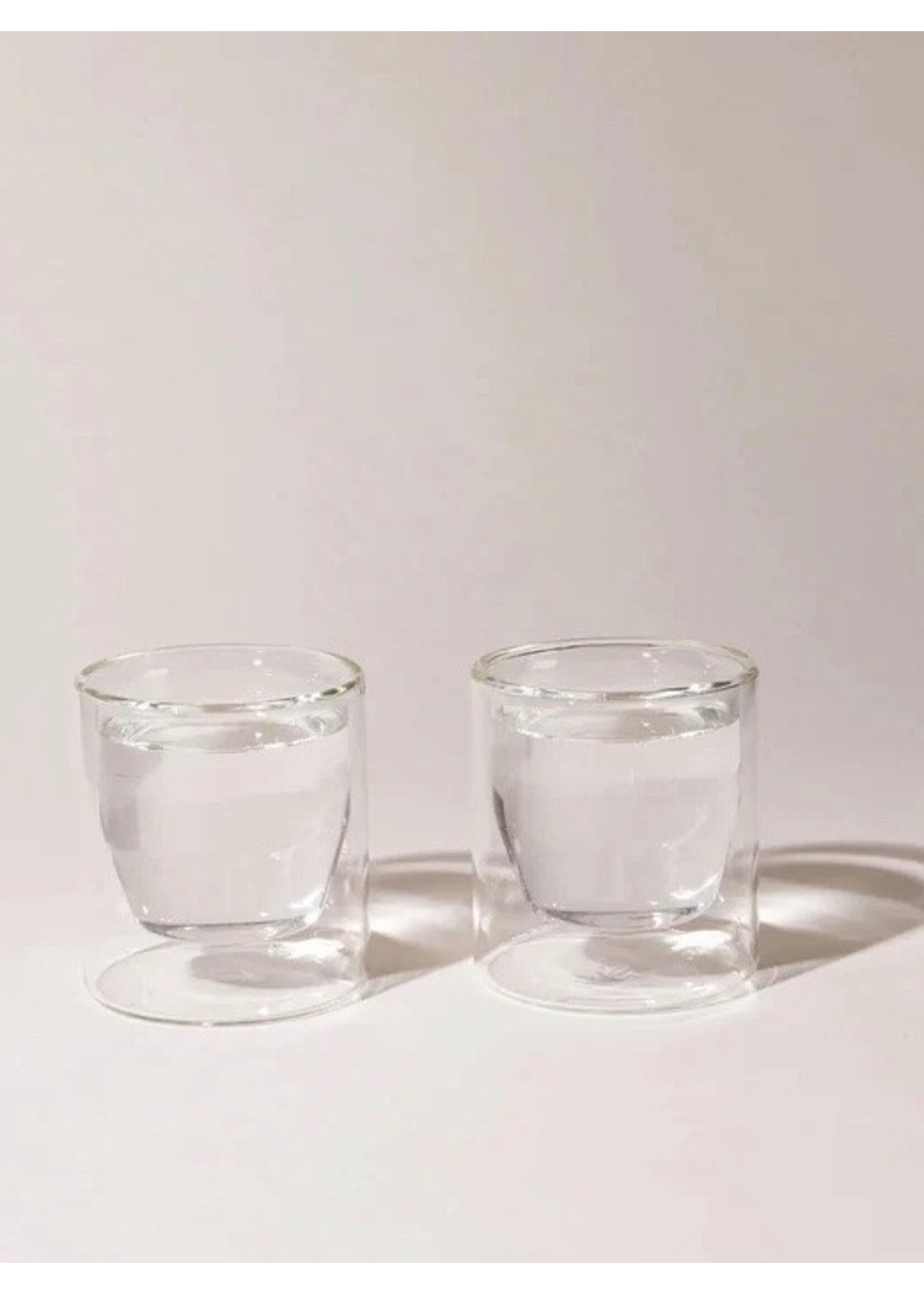 Yield Design 6oz double wall glasses by YIELD