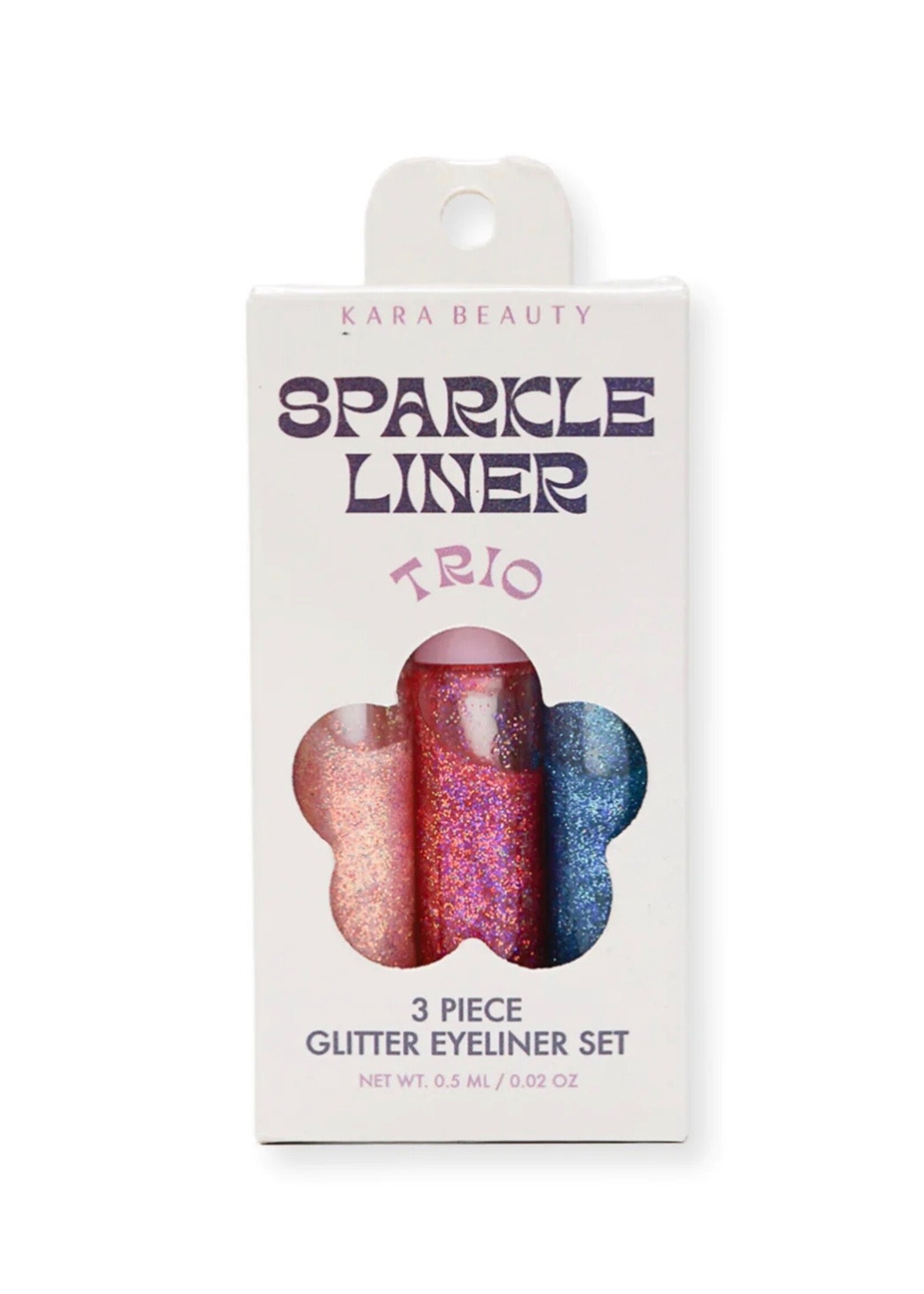 Kara Beauty Sparkle eyeliner "Glitter Trio Set" by KARA Beauty