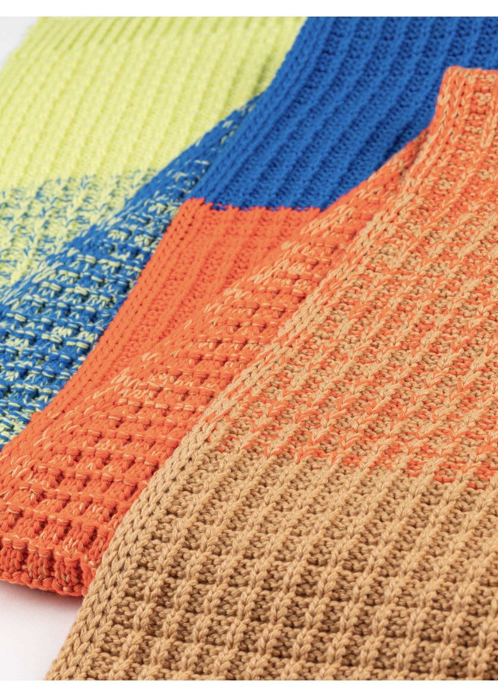 Verloop Knit scarf  "Waffle Sunrise Sunset" by VERLOOP