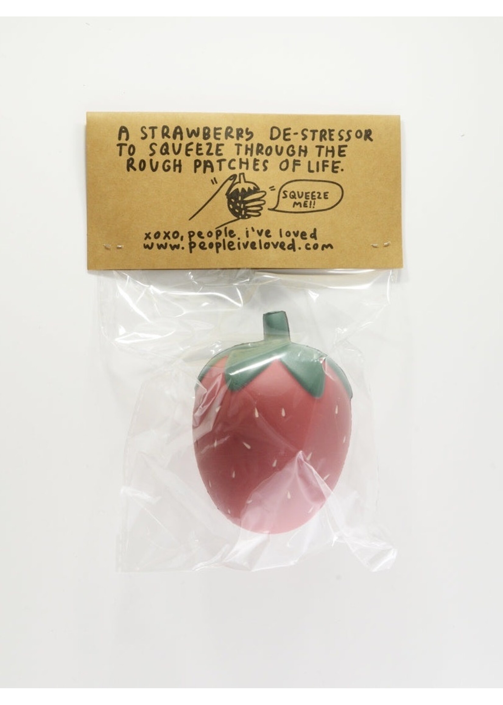 People I've Loved Stress ball "Strawberry" by People I've Loved