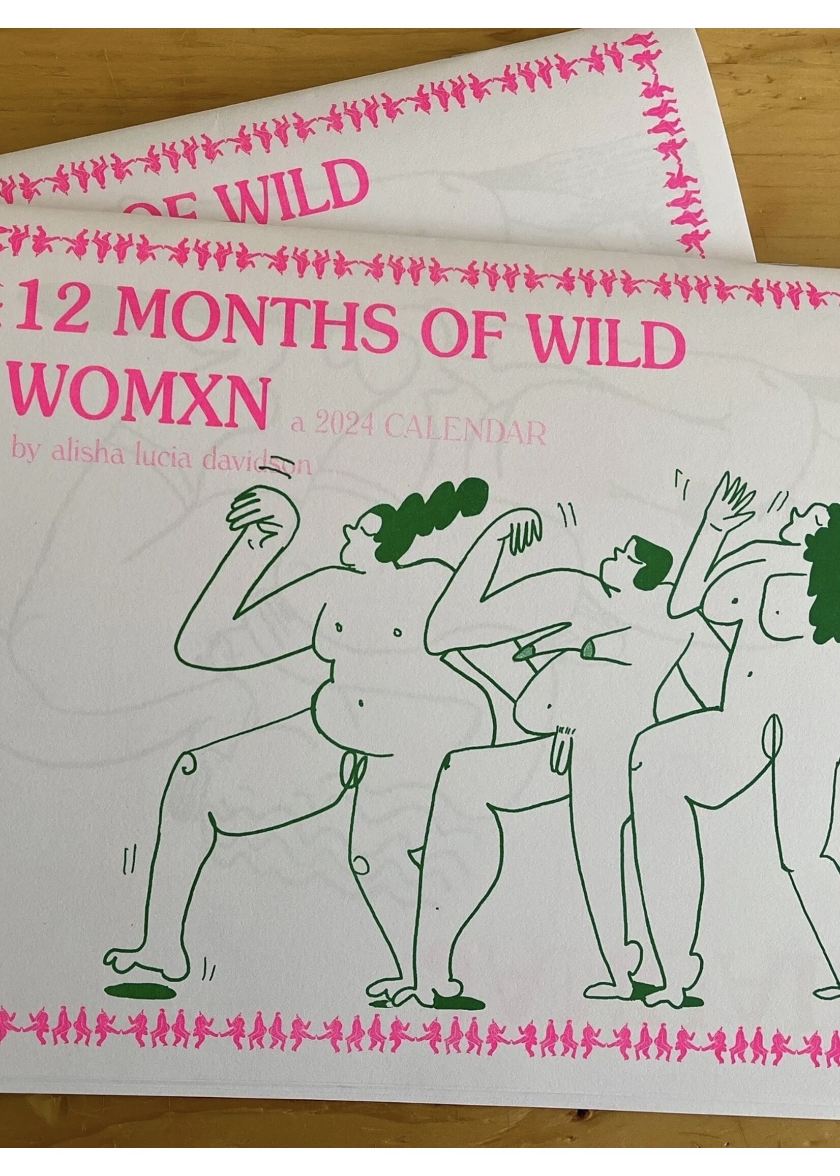 Alisha Davidson 2024 Calendar "Wild Womxn" by ALISHA
