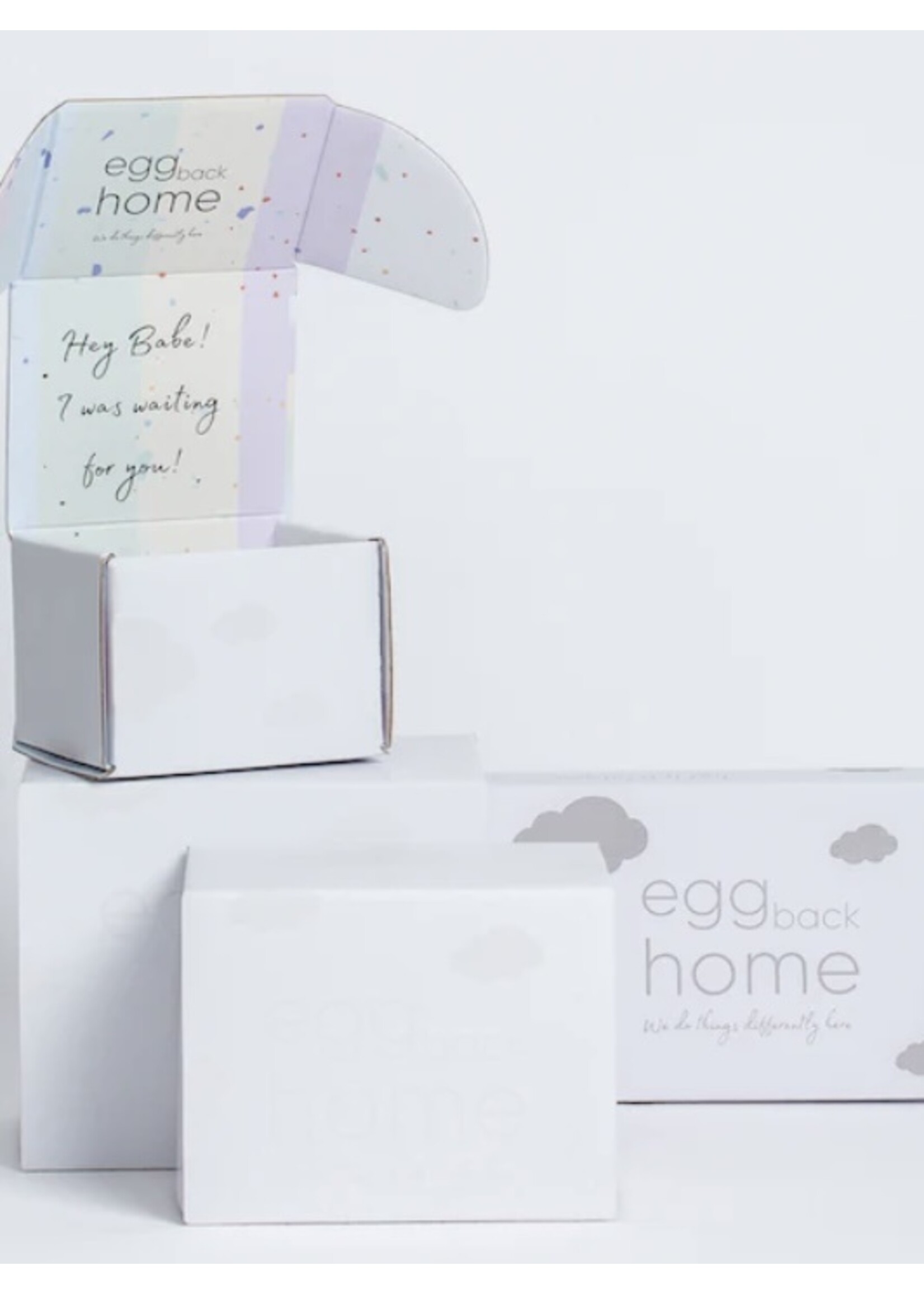 Egg Back Home "Party Medium" mugs by Egg Back Home