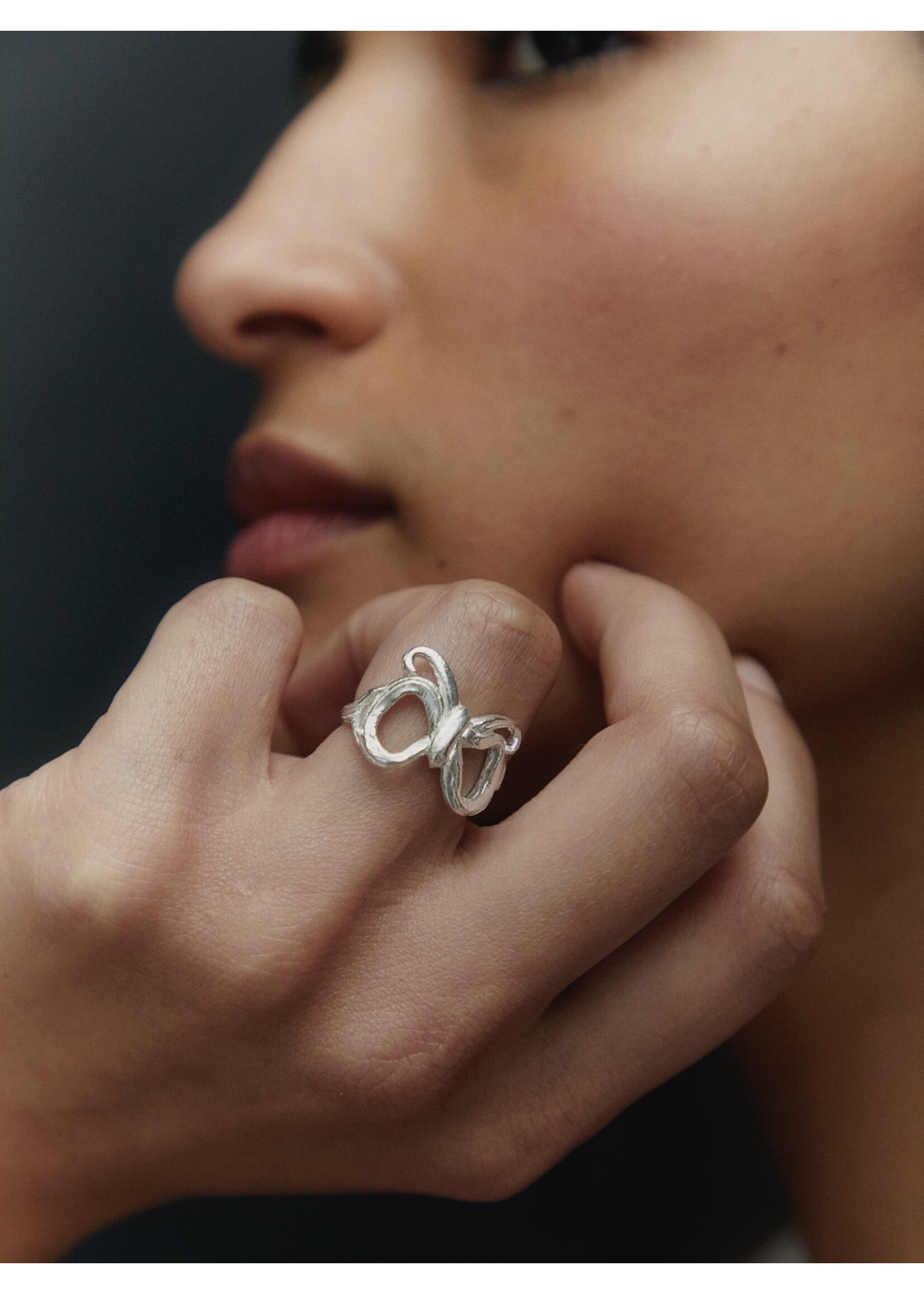Cristina Junquero "Lace" ring by Cristina Junquero
