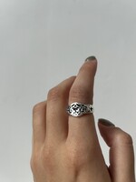 Hunt of Hounds Bague "Keep Growing" en argent sterling  par HUNT OF HOUNDS