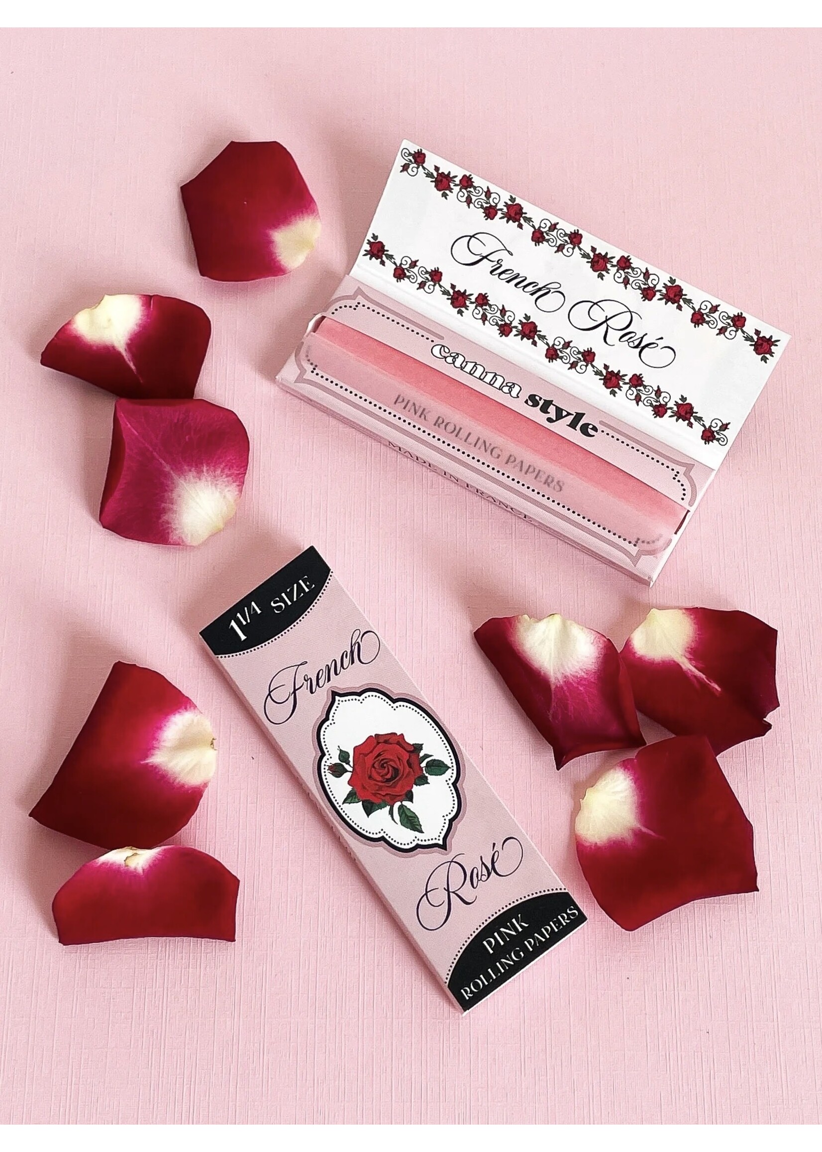 Canna Style "French Rose Pink" king size rolling papers by Canna Style