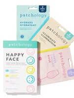 Patchology Masques pour le visage "Trio Happy Face" par Patchology