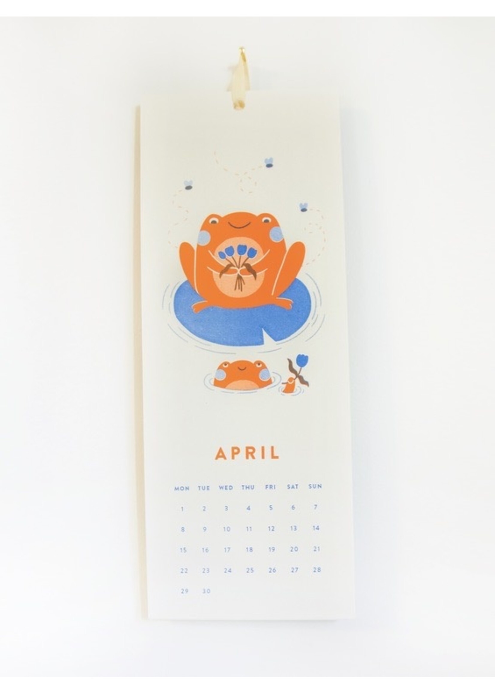 Ripple and Rise 2024 Calendar "Flowers & Friends" by Ripple & Rise