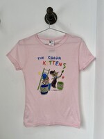 Annex Vintage T-shirt rose écourté vintage "The Color Kittens"