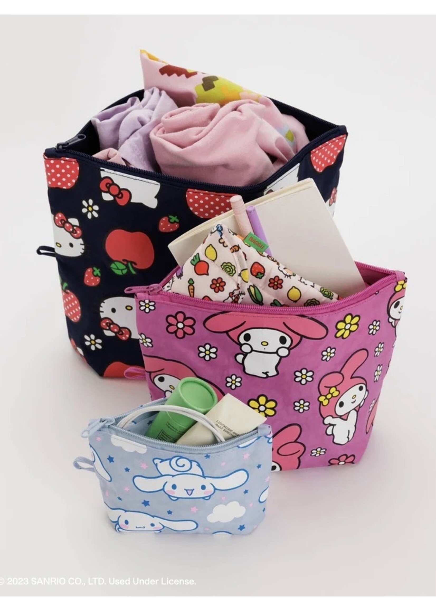 Baggu Go Pouch ''Hello Kitty and Friends" by BAGGU