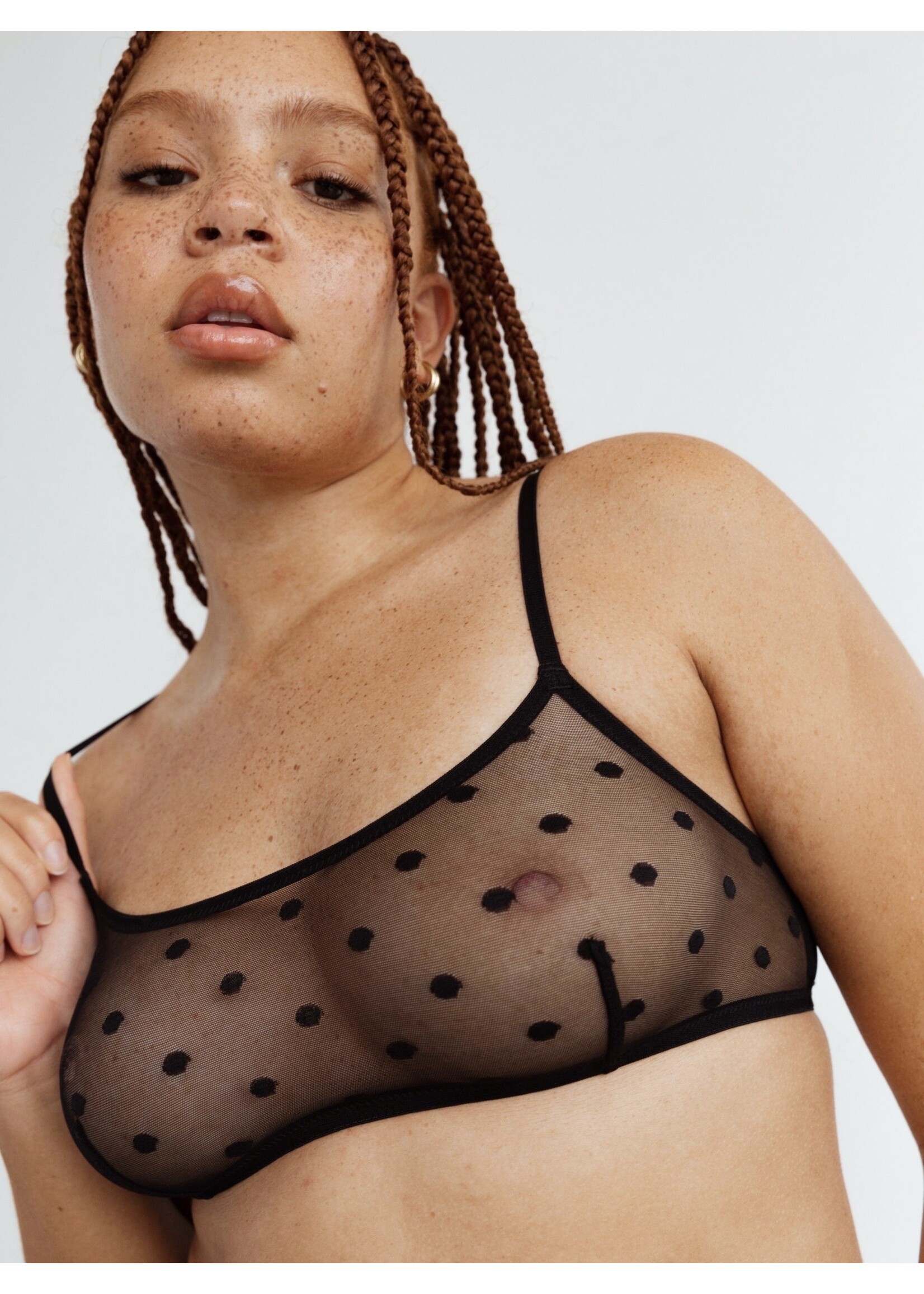 Blush Lingerie Bralette "Obsidian" par Blush Lingerie