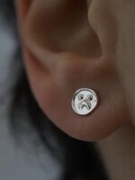 Marmo "Unhappy" earrings by Marmo