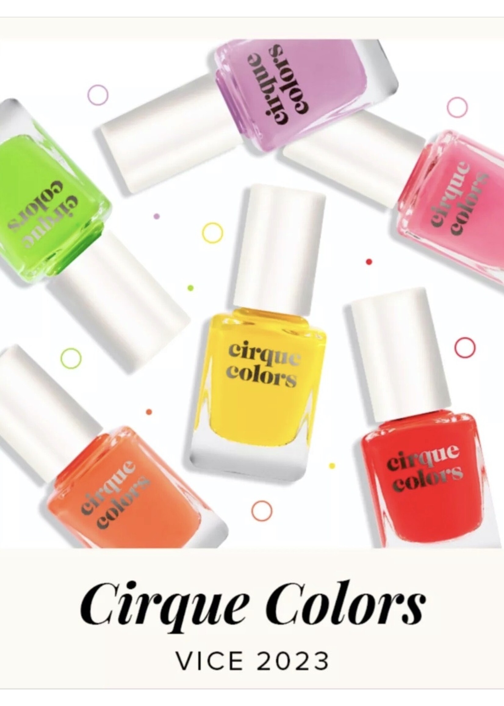 Cirque Colors Nail polishes "Vice 2023" by Cirque Colors